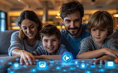 Conectividade rápida <br>e confiável